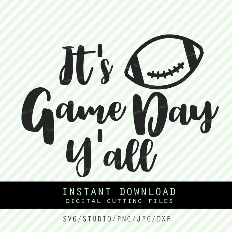 Download Its Gameday y'all Svg PngJPG DXF cutting file Cricut | Etsy