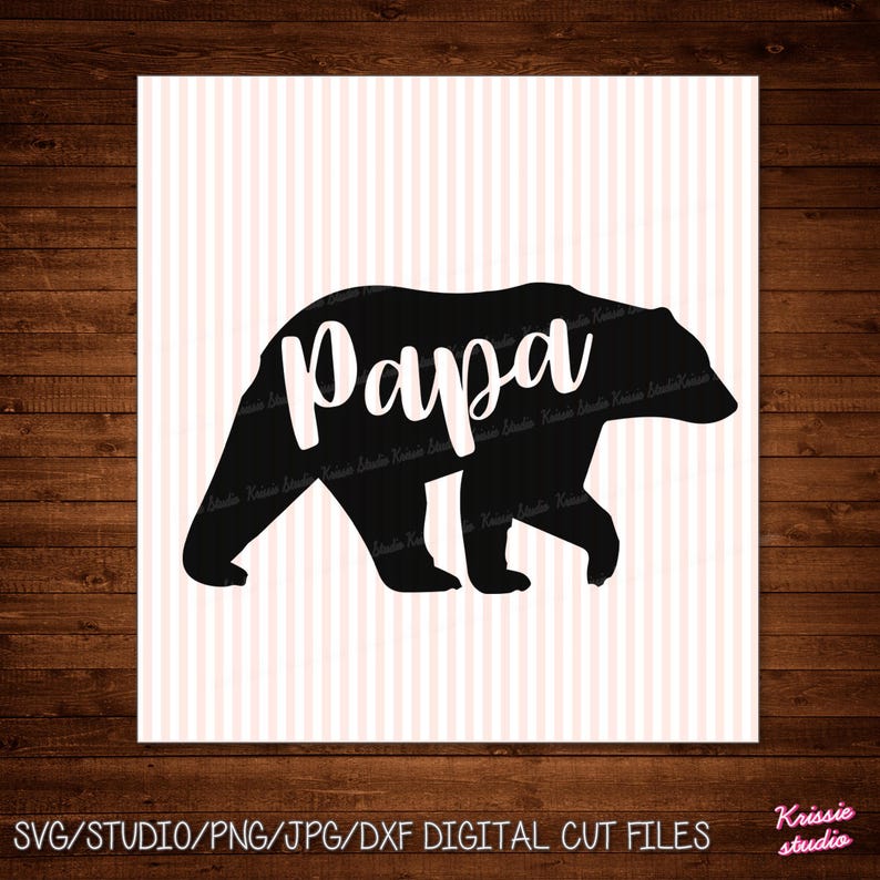 Free Free Papa Bear Cricut Svg 864 SVG PNG EPS DXF File