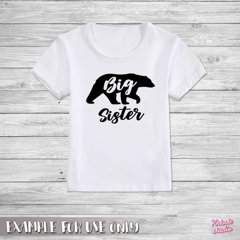 Download Big Sister bear Svg Studio PngJPG DXF cutting file Cricut ...