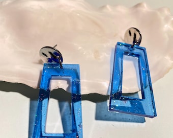 Resin earrings