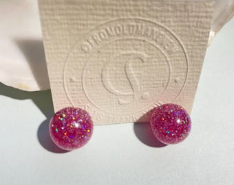 Resin earrings