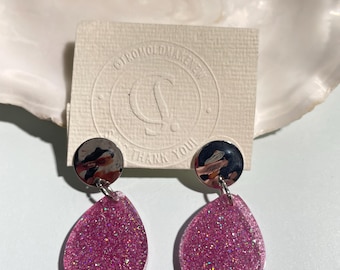 Resin earrings