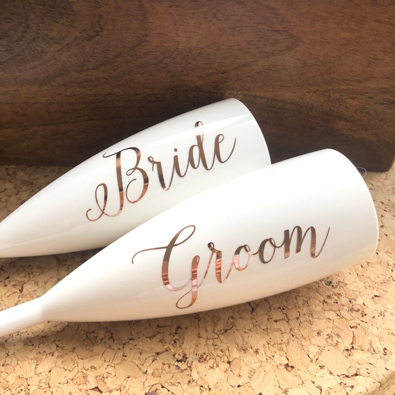 Personalised Champagne Flutes Bridal Shower Favor Etsy UK