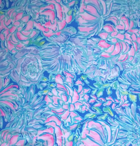 Multi In Full Bloom Spring Cotton Poplin Fabric Authentic Etsy Multi In Full Bloom Spring Cotton Poplin Fabric Authentic Etsy