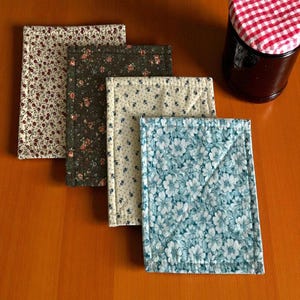 Handmade Cotton Jar Opener: Arthritis Grip Aid - Floral Print