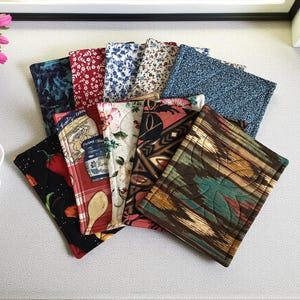 Quilted Mug Rug for Desk Small Coffee Place Mat Kitchen Drink Coaster Table Protection for Home Mug Accessory Gift Idea for Office Hot Cup