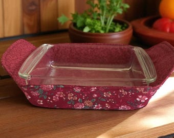 Casserole Baking Dish Cozy Cover Heat Protection Table Mat Reversible Kitchen Accessory Gift Idea Home Decor Dining Room Serving
