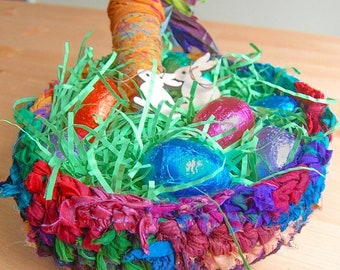 Easter Basket Crochet Pattern | PDF