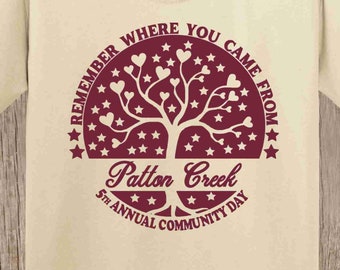 Family Reunion T Shirt - Remember where you came from... T shirts with your name, yr, place - bulk discount available Tee Shirts