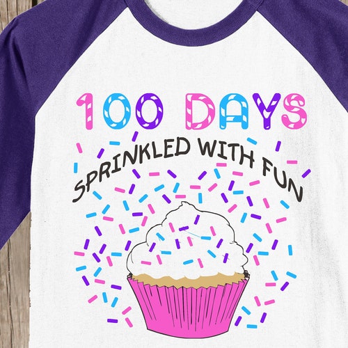 Girls 100th Day of School Shirt 100 Days Tshirt 100th Etsy