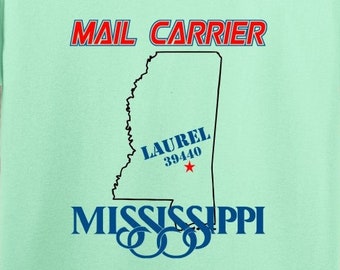 County or city worker - courthouse worker - T shirt with your state, city/county, and zip code - available in several colors