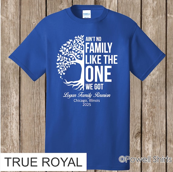 Family Reunion T Shirt - Ain't No Family Like the One We Got Plus