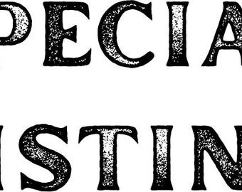 Special Listing - for Paul