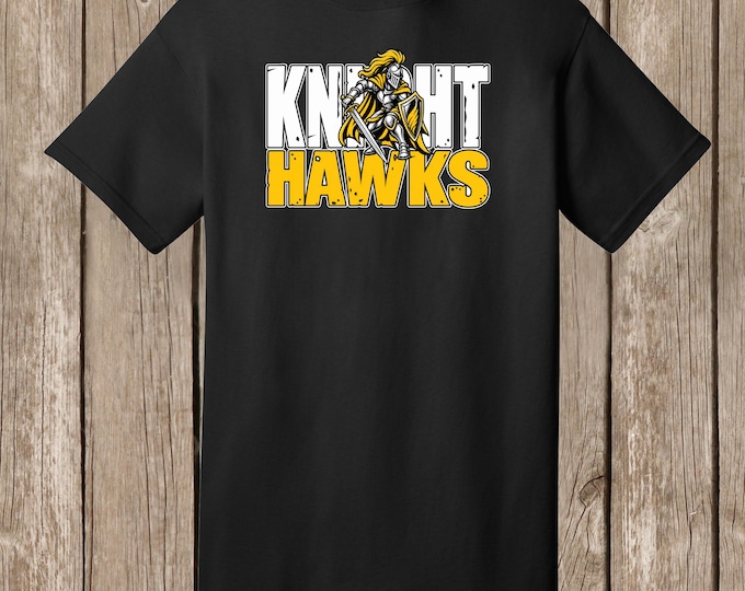 BASKETBALL Laurel Knighthawks T SHIRTS - available in 4 colors - see other listings for other style -will be given out at practices or games