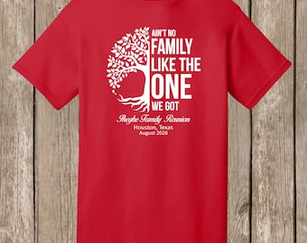 Iheghe Family Reunion T Shirts - special listing -  27 RED shirts - front print