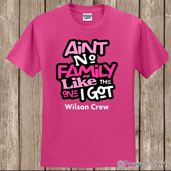 PINK Family Reunion Ain't No Family Like the One I Got T Shirt