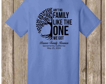 Two additional Brewer Family T shirts