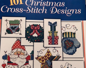 101 Christmas Cross-Stitch Designs....Better Homes and Gardens....Holiday Stitching....Gifts to Make