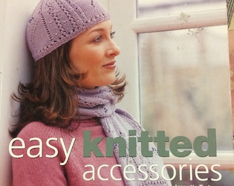 Easy Knitted Accessories  Patterns Book Jeanette Trotman