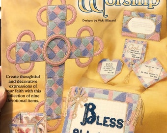 Hog Heaven Go Hog Wild Stitching These 13 Easy Patterns By Vicki Blizzard Plastic Canvas Pattern Leaflet 1991