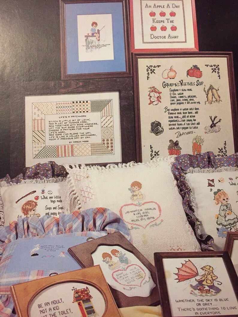 Designs That Count Gloria & Pat Cross Stitch Patterns Book 6 Etsy