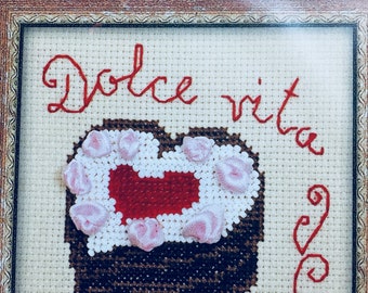 Dolce Vita  Kit Embroidery  Kit Riolis Embroidery Kit