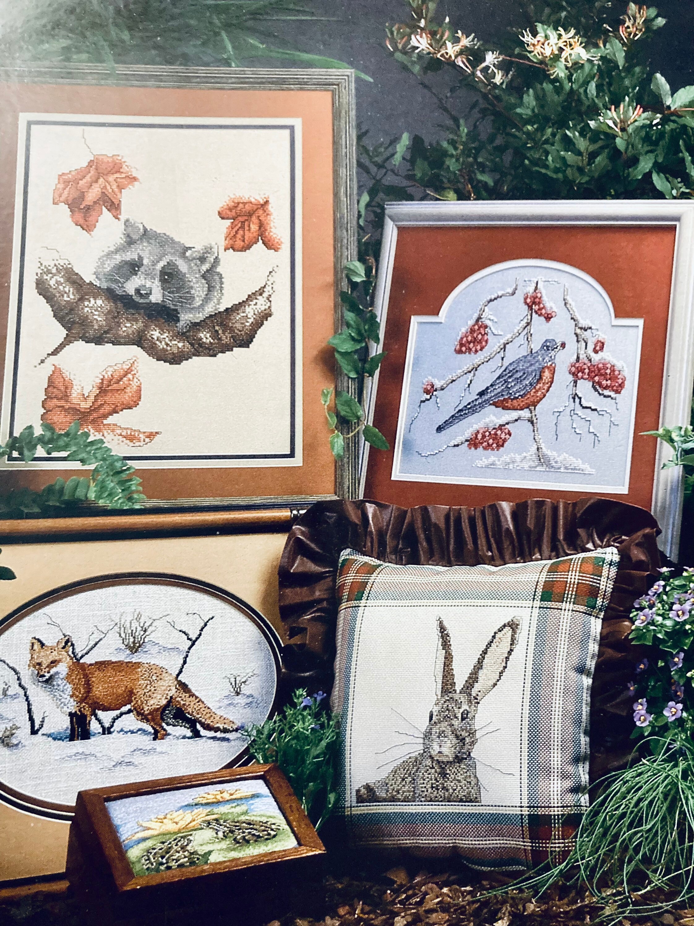 Woodland Wildlife Counted Cross Stitch......cross My Heart Etsy