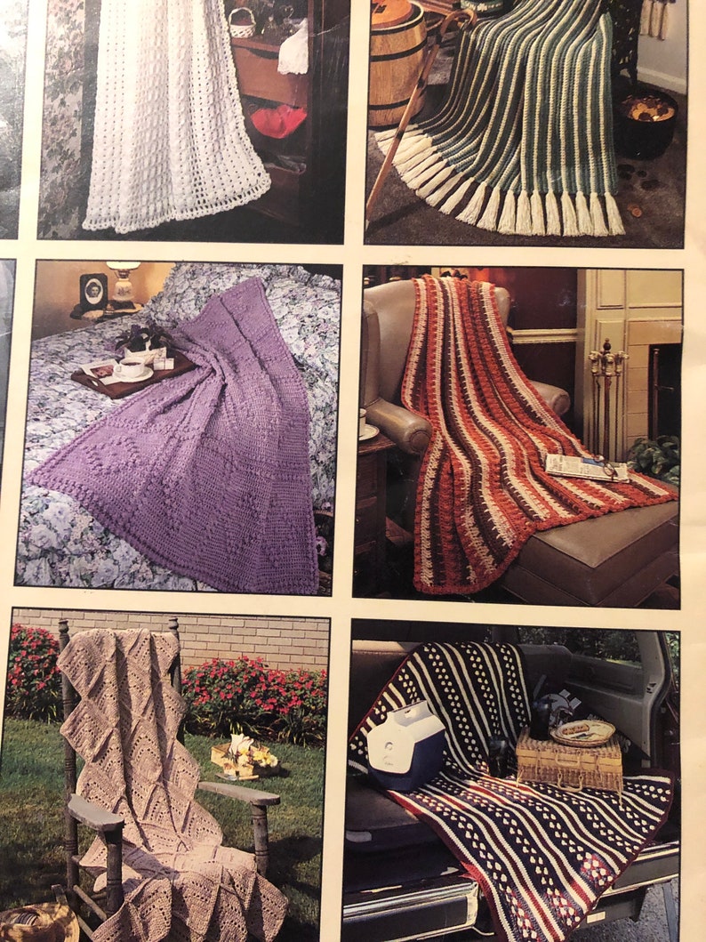 Leisure Arts A Year Of Afghans 12 Designs to | Etsy