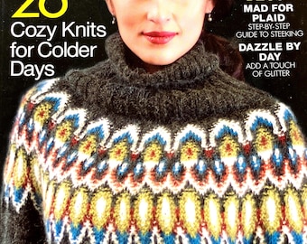 Vogue Knitting Magazine Winter 2015/16 ..... Back Issue…...Gifts to Make...Cozy Knits…Swedish Modern...Knitting