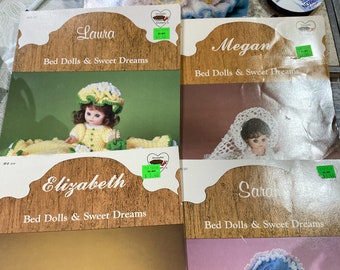 Bed  Dolls & Sweet Dreams  Outfit Crochet Pattern…Laura, Abbey, Megan, Elizabeth, or Sarah…Dumplin Designs