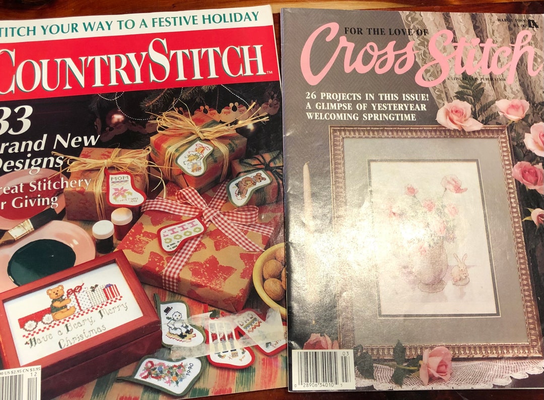 Country Stitch or for the Love of Cross Stitch...magazine Back Issues