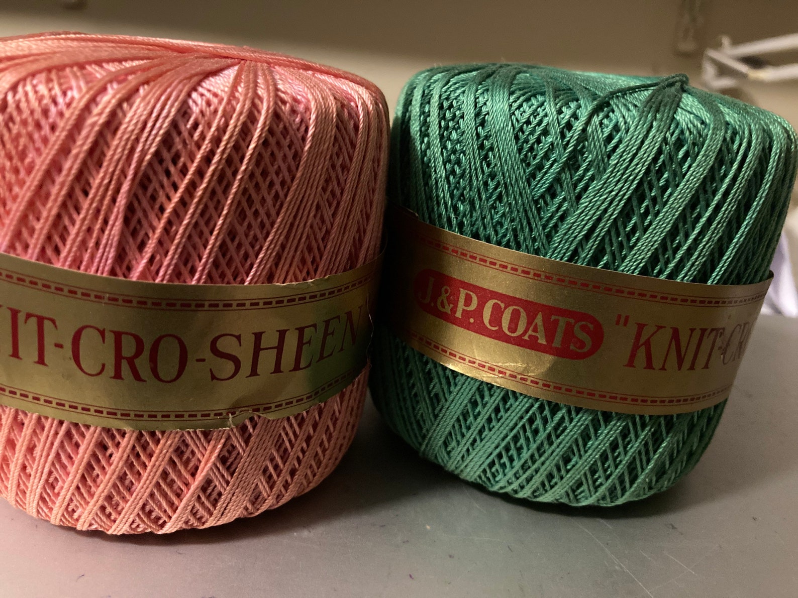 Knit Cro Sheen Thread....Bedspread Thread....Crochet Etsy