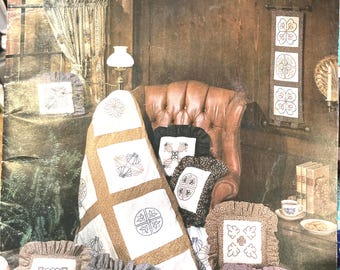 Traditional Candlewicking by Janice Shirley....American Embroidery....Gifts to make