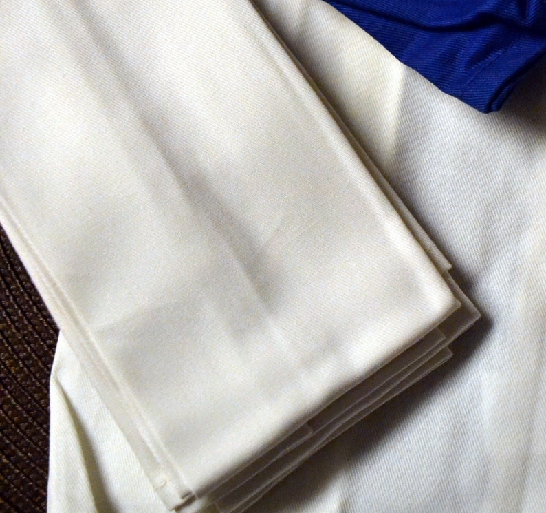 Napkins to Embroider Fabric Set of Two Cotton Napkins 16 inch Etsy