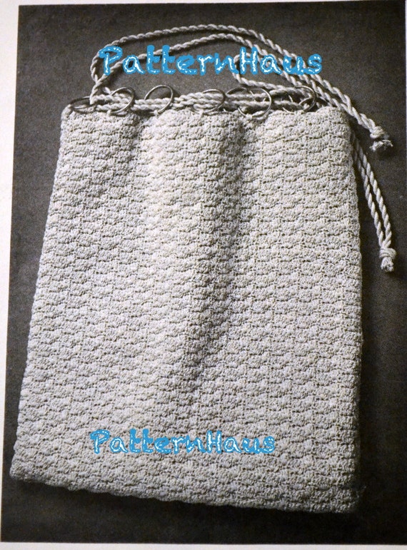crochet shell stitch bag