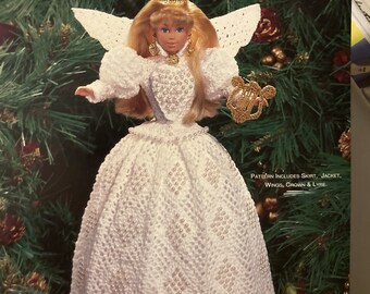 Victorian Crochet Christmas Angel….Paradise Corporation....Crochet Patterns…Fashion Doll...Gifts to Make