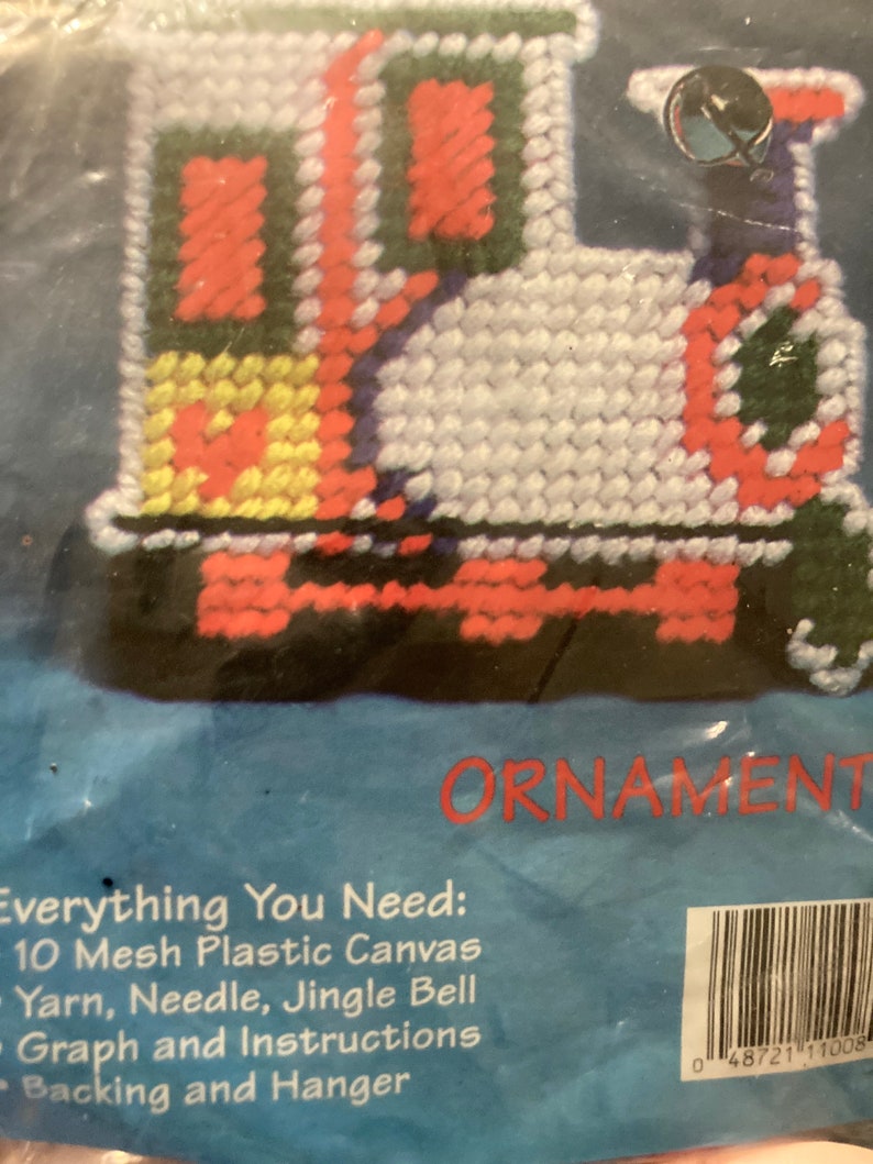 Jingles Plastic Canvas Kit train Kit Number Etsy