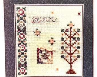 Stitch Charmers Algerian Eye Embroidery Kit …Chart, Floss, and Charm..Charland Designs ...Embroidery…Beginner