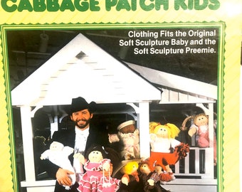 Crochet Clothing For Cabbage Patch Kids Patterns....Xavier Roberts.... Doll Clothes to Crochet....Soft Sculpture Dolls