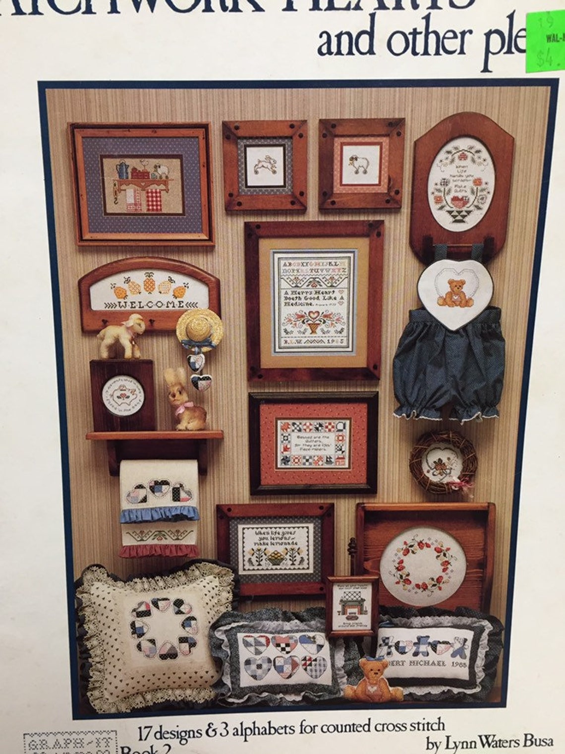 Cross Stitch Charts and Books....Five Etsy