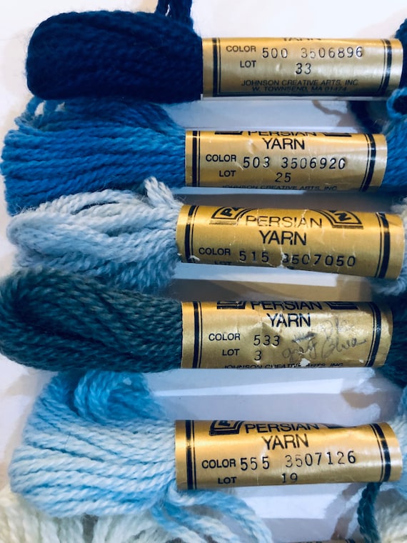 Paternayan Persian Yarn.tapestry Yarn.choice of Colors.100 Wool.8 Yd Skeins Etsy Canada