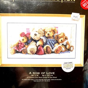 Dimensions the Gold Collection A Row of Love Counted Cross Stitch