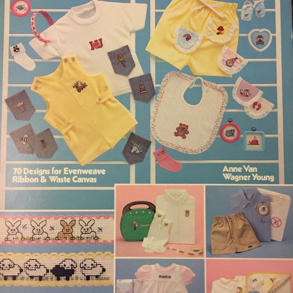 Leisure Arts Clothing Designs for Little People 70 Designs  Counted Cross Stitch  Leaflet 259