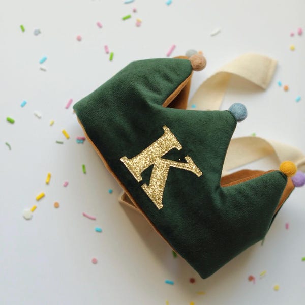 1st Birthday Crown, baby crown , children crown, baby Party Hat, baby balloons , personalised crown, Cake Smash,  birthday hat