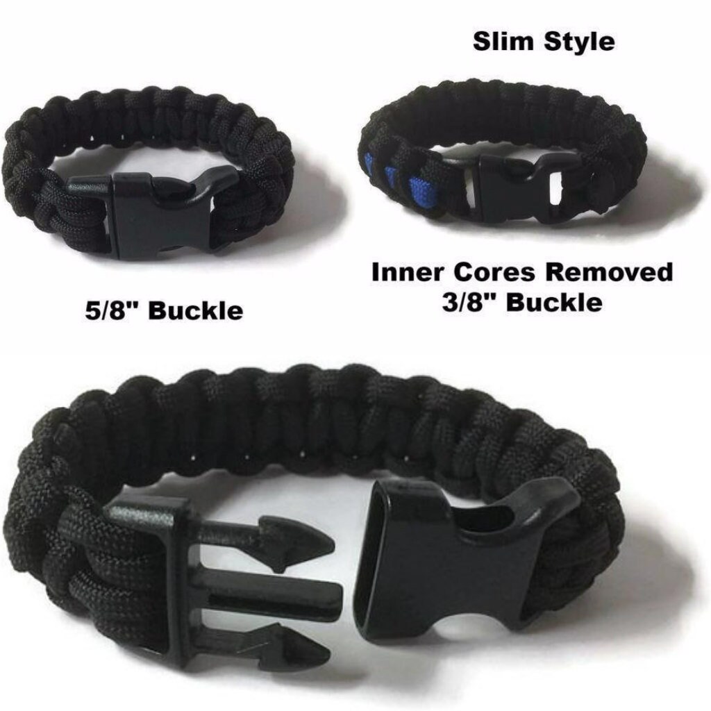 Paracord Bracelet With American Flag for Men Patriotic Etsy