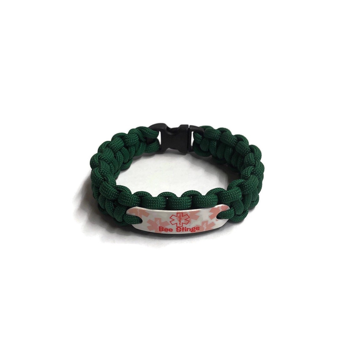 Medical alert bracelet Bee sting allergy medical alert ID Etsy