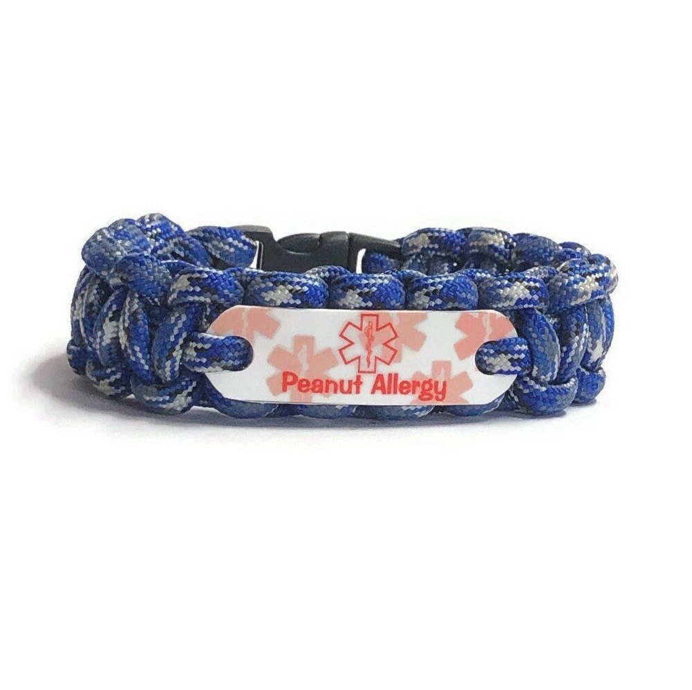 Medical alert bracelet Peanut allergy bracelet for kids Etsy