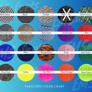 Personalized Kids Paracord ID Bracelet, Travel Safety Bracelet image 3