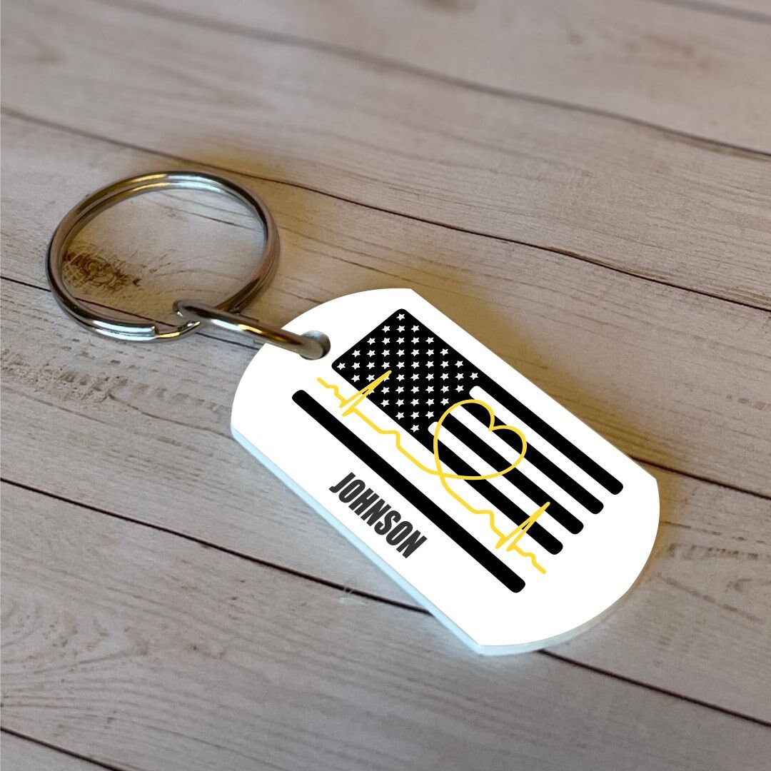 Dispatcher Keychain Dispatcher Gifts for Men or Women Personalized