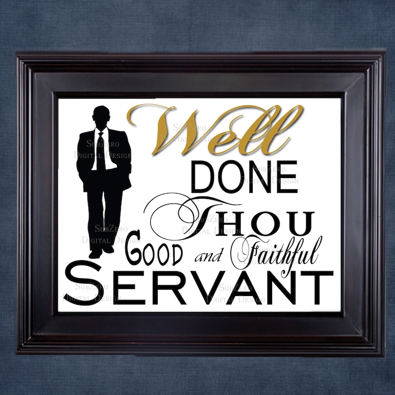 welcome home my good and faithful servant welcome home my good and faithful servant